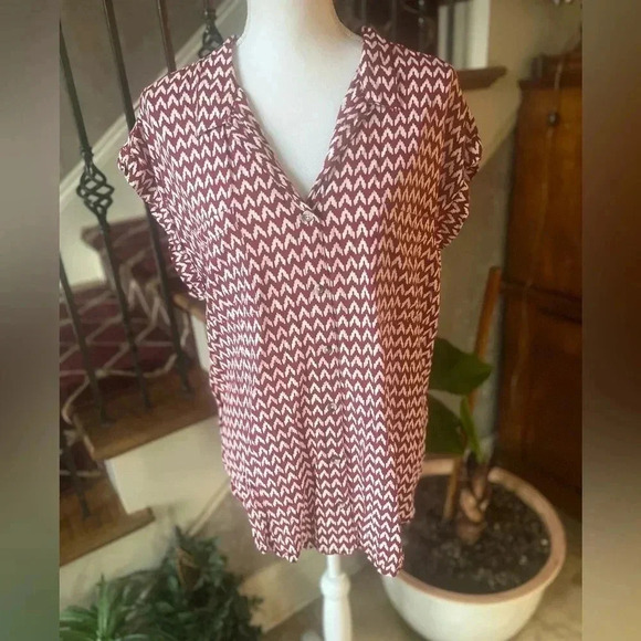 Jachs Girlfriend New York short sleeve blouse XXL excellent condition soft. - Picture 10 of 13